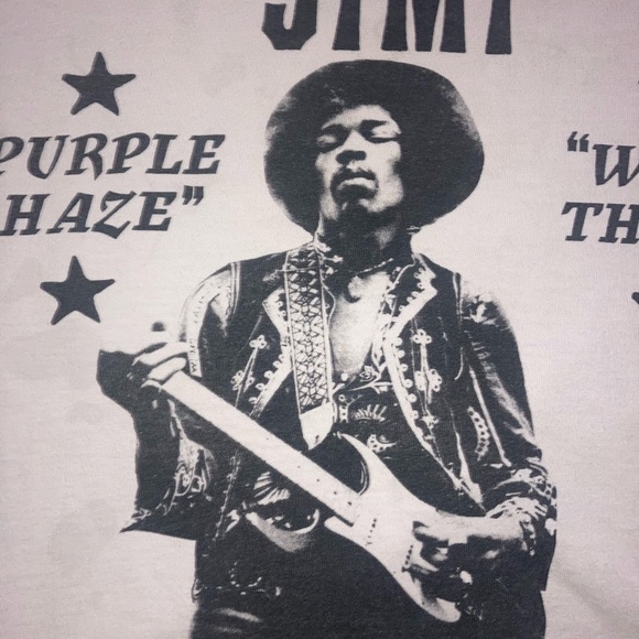 VINTAGE JIMI HENDRIX CONCERT SHIRT - Picture 3 of 5